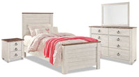 Willowton 6-Piece Twin Bedroom Package