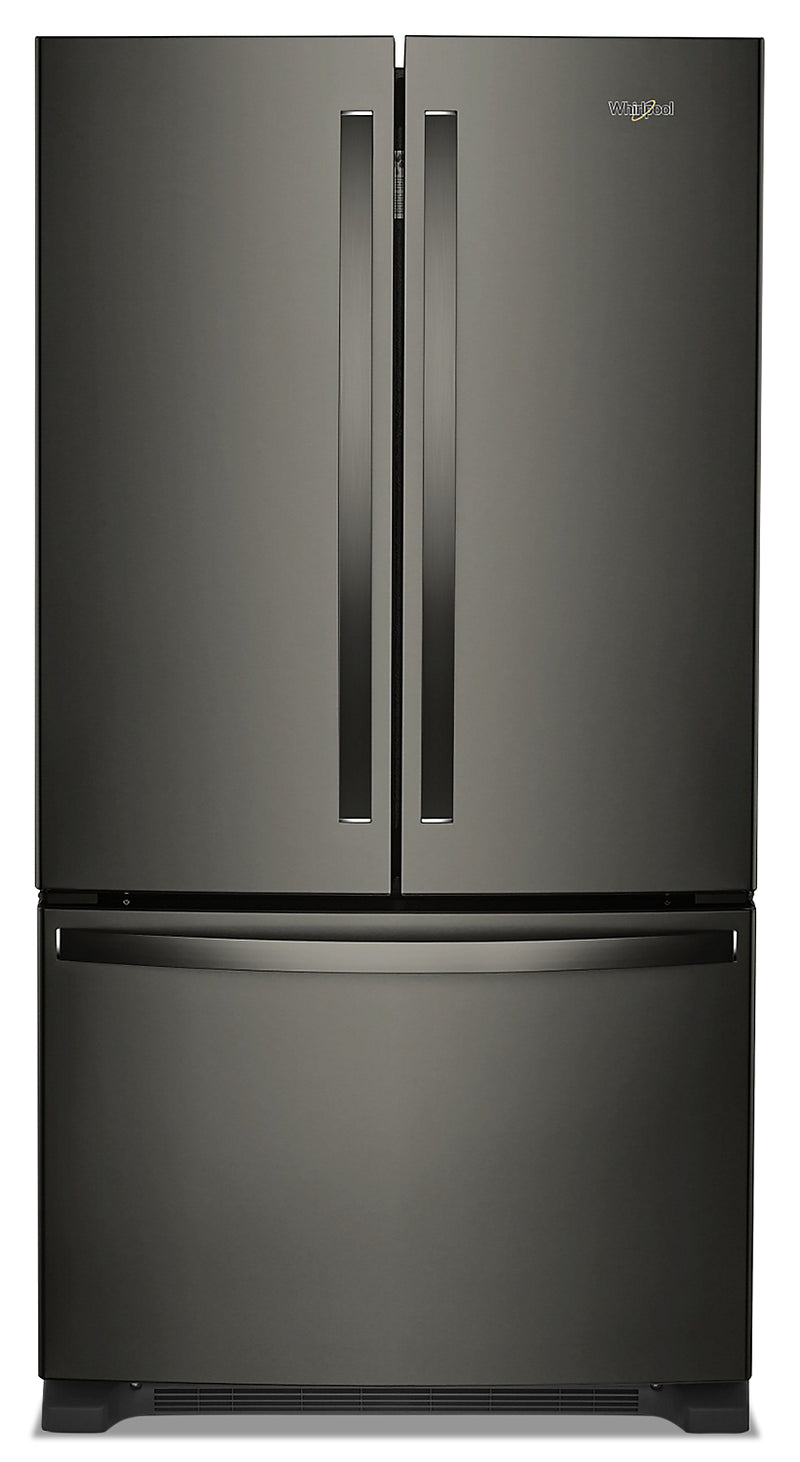Whirlpool 20 Cu. Ft. Counter-Depth French-Door Refrigerator - WRF540CWHV|Réfrigérateur Whirlpool de 20 pi³ à portes françaises de profondeur comptoir - WRF540CWHV|WRF540WV