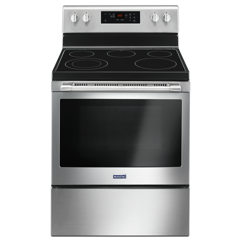 Maytag 5.3 Cu. Ft. Electric Freestanding Range – YMER6600FZ - Electric Range in Stainless Steel