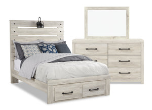 Abby 5-Piece Full Storage Bedroom Package