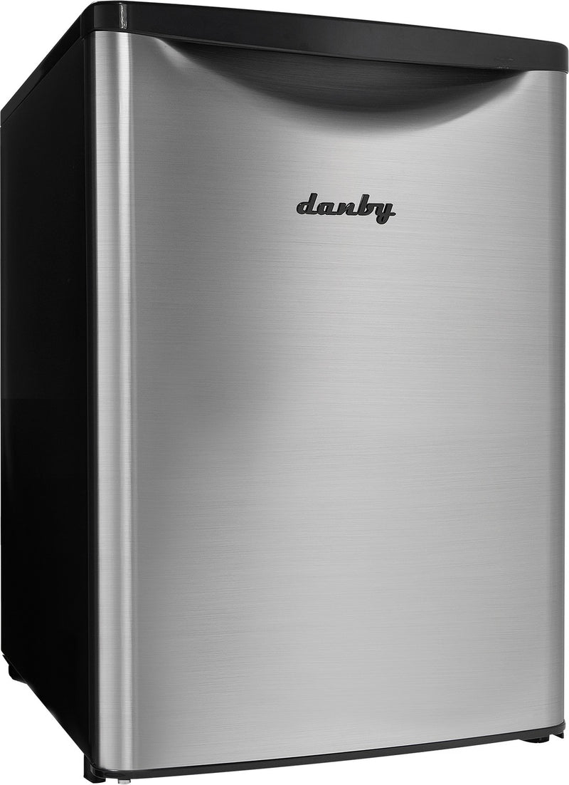 Danby 2.6 Cu. Ft. Compact Refrigerator – DAR026A2BSLDB - Refrigerator in Stainless Steel