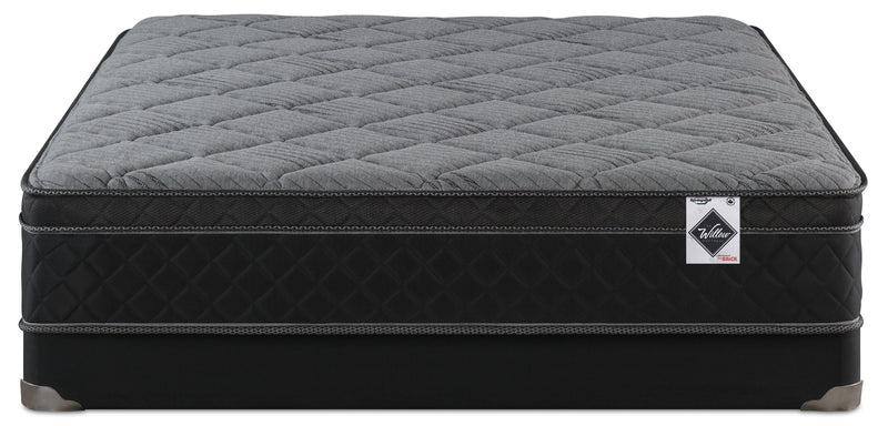 Springwall Aspen Eurotop Low-Profile Twin Mattress-in-a-Box Set