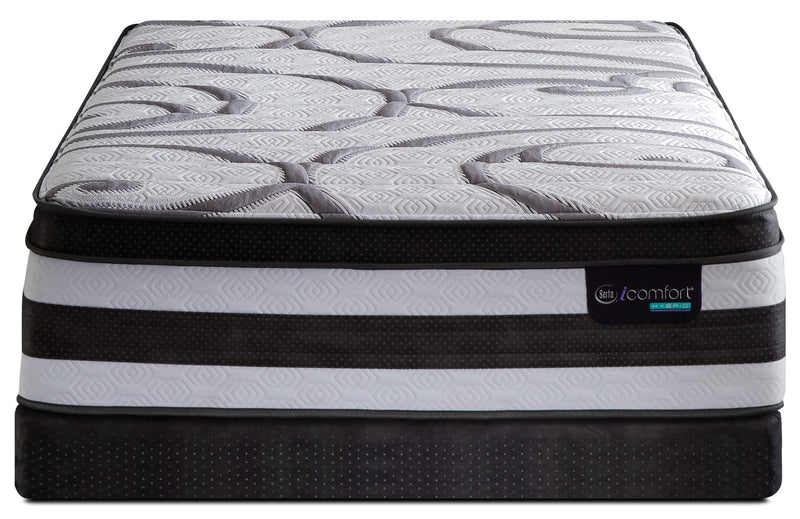 Serta iComfort® Hybrid Antigona Plush Euro-Top Queen Mattress Set