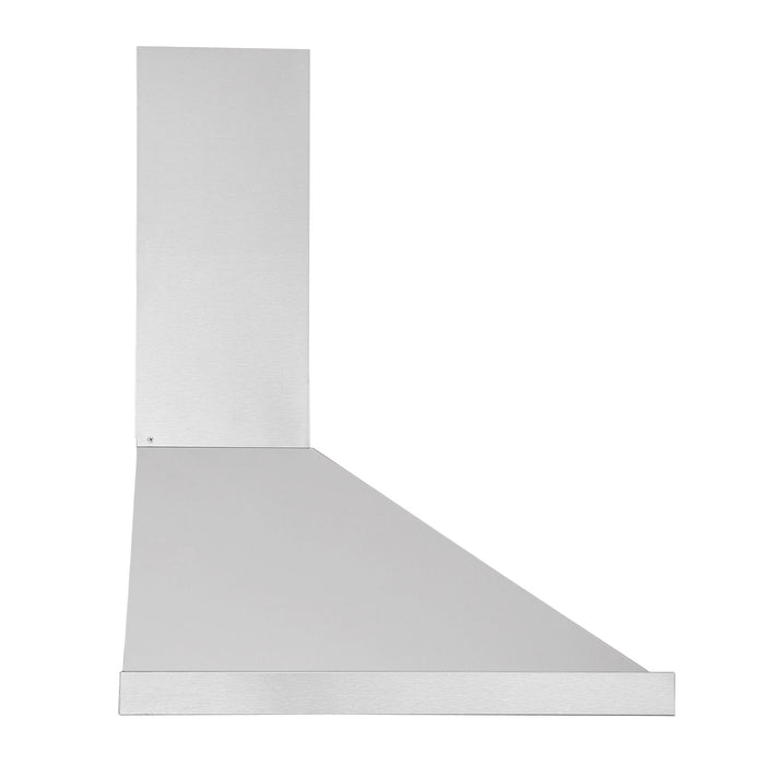 Ancona 24\" Convertible Wall Mount Pyramid Range Hood - AN-1582