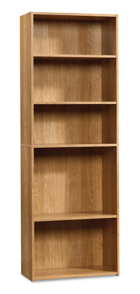 Boston 5-Shelf Bookcase – Highland Oak