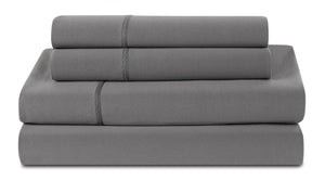 BEDGEAR Dri-Tec® 4-Piece Full Sheet Set - Grey 