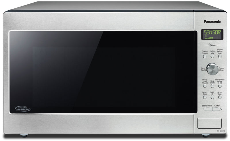 Panasonic® 2.2 Cu. Ft. Digital Countertop Microwave - Stainless Steel - Countertop Microwave in Stainless Steel