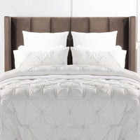 Brianna Light Grey 3-Piece King Comforter Set