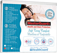Masterguard® 2-Pack Platinum Soft Terry Queen Pillow Protector