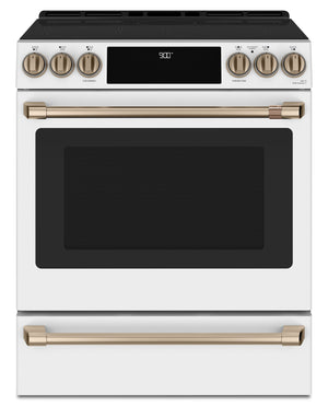 Café Slide-In Electric Range with Warming Drawer - CCHS900P4MW2
