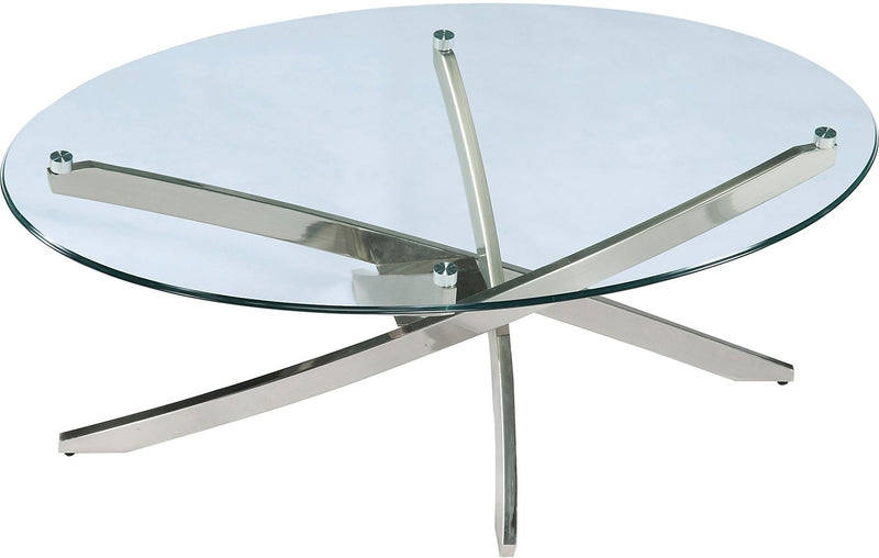 Zila Coffee Table - Modern style Coffee Table Glass and Metal