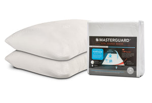 Masterguard® Cooltouch™ King Mattress Protector with 2 Queen Pillows
