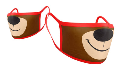 Brickley Bear Kids Fabric Face Mask 