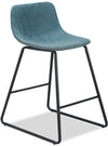 Coty Counter-Height Chair - Blue