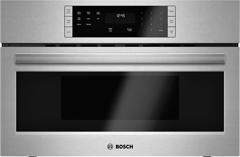 Bosch 500 Series 30" 1.6 Cu. Ft. Built-In Microwave – HMB50152UC - Built-In Microwave in Stainless Steel