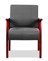 Tygerclaw Mid Back Fabric Guest Chair (Cherry) 