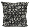 Crawford 20\" Accent Pillow  - Black/Grey