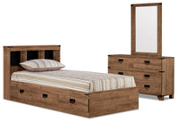 Driftwood 5-Piece Twin Bedroom Package