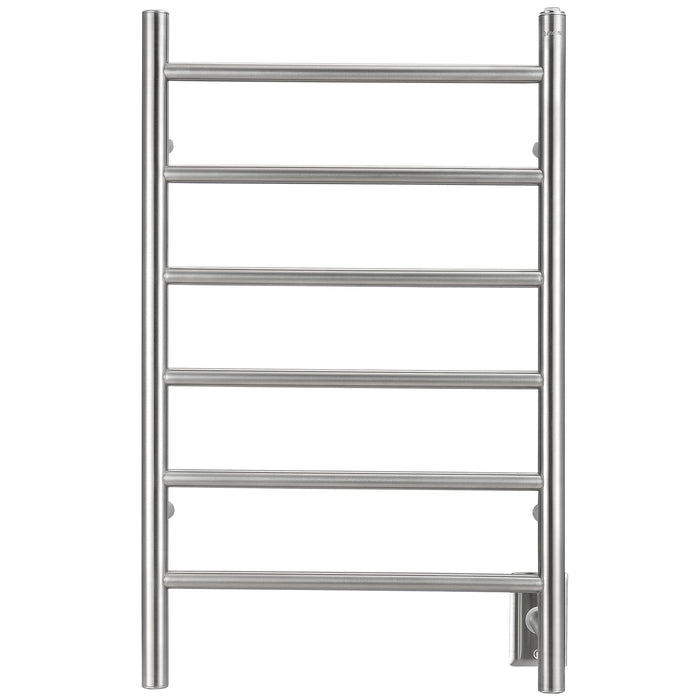Ancona Comfort Dual 6-Bar Hardwired and Plug-In Towel Warmer - AN-5307