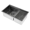 Ancona 32\" 60/40 Undermount Kitchen Sink - AN-3358