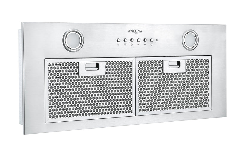 Ancona BN628 28\" Built-In Ducted Range Hood with Night Light - AN-1321