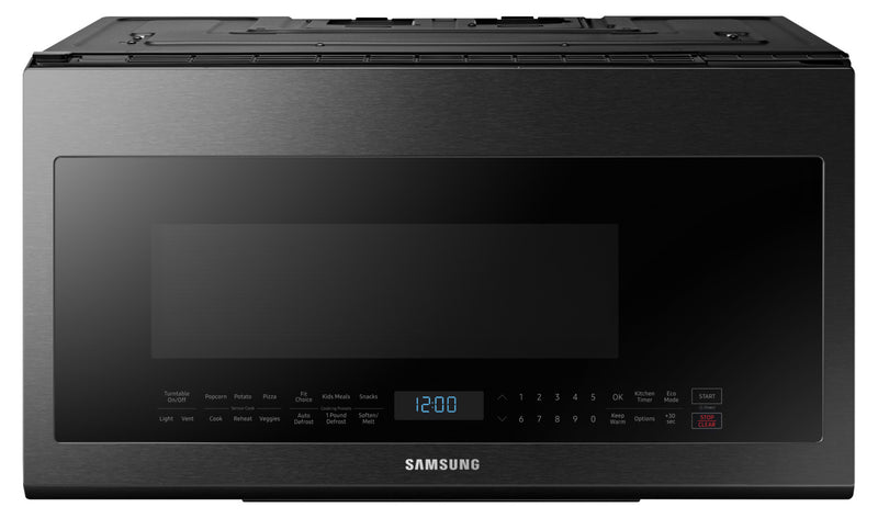 Samsung 2.1 Cu. Ft. Over The Range Microwave – ME21M706BAG/AC - Over-the-Range Microwave in Black Stainless Steel