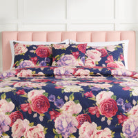 Floral Fantasy 4-Piece Queen Comforter Set 