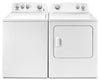 Whirlpool 4.4 Cu. Ft. I.E.C. Top-Load Washer and 7.0 Cu. Ft. Dryer – White