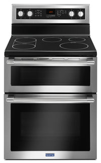 Maytag 6.7 Cu. Ft. Double Oven Electric Range with True Convection - YMET8800FZ