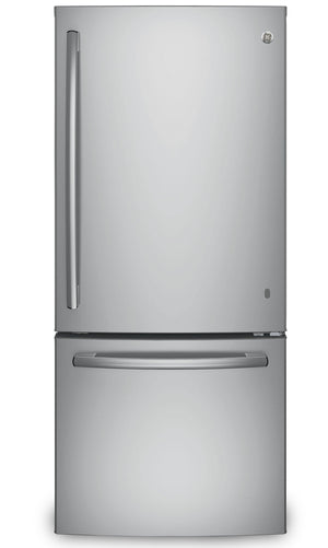 GE 20.9 Cu. Ft. Bottom-Freezer Refrigerator - GBE21AYRKFS