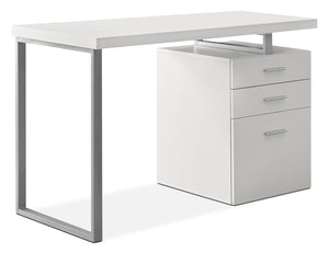 Rimini Computer Desk – White