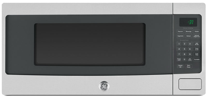 GE 1.1 Cu. Ft. Spacemaker Microwave Oven – PEM10SFC - Countertop Microwave in Stainless Steel