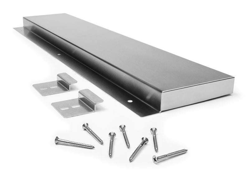 Whirlpool 6" Backsplash Kit for Slide-In Range – W10655450 - Range Hood Part in Stainless Steel