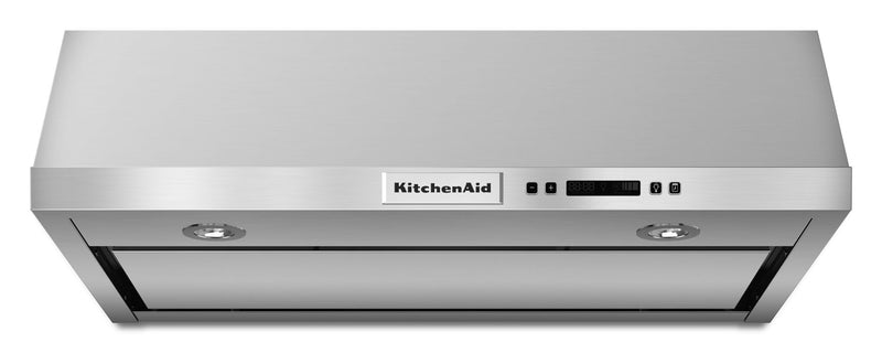 KitchenAid 30" Under-the-Cabinet 4-Speed Range Hood - Range Hood in Stainless Steel