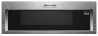 KitchenAid 1.1 Cu. Ft. Low-Profile Microwave Hood Combination - YKMLS311HSS