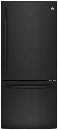 GE 20.9 Cu. Ft. Bottom-Freezer Refrigerator – GBE21AGKBB