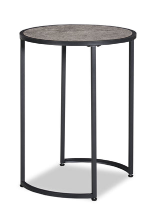 Jacki Chairside Table - Grey 