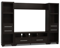 Glendale 4 Piece Entertainment Centre with Storage and Cable Management for TVs up to 65