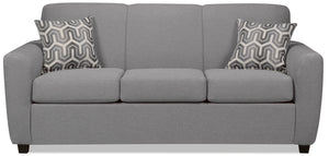 Jeri Fabric Sofa - Grey