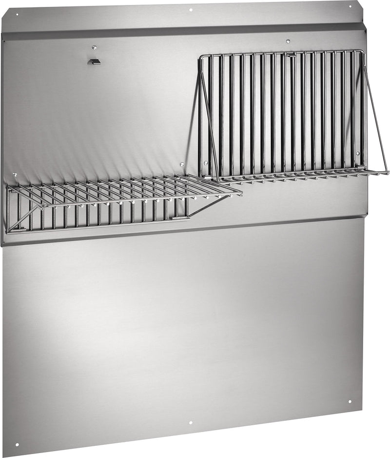 Broan 42" Backsplash with Shelves – RMP4204 - Range Hood Part in Stainless Steel