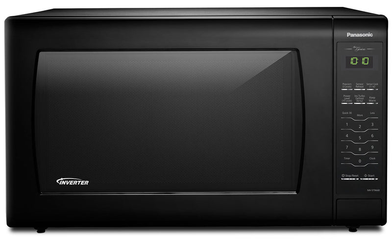 Panasonic Genius® 2.2 Cu. Ft. Inverter® Countertop Microwave – NN-ST966B - Countertop Microwave in Black