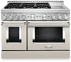 KitchenAid 6.3 Cu. Ft. Smart Gas Range with Self-Clean - Milkshake - KFGC558JMH