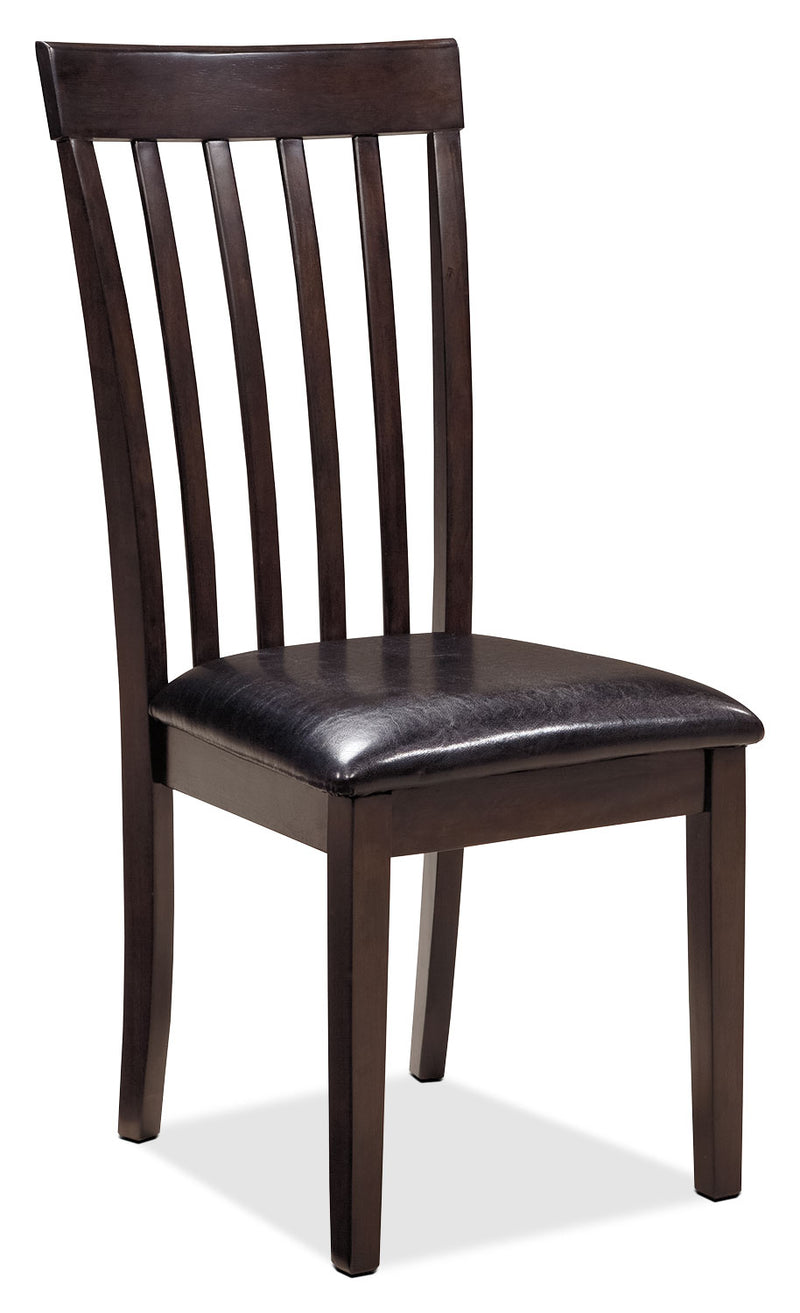 Hammis Dining Chair - Contemporary style Dining Chair in Dark Brown Birch Solids and Veneers