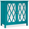 Harbor View Accent Cabinet - Caribbean Blue
