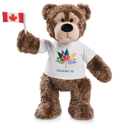 Canada 150 Brickley Bear – English T-Shirt|Ourson Brickley Canada 150 - T-shirt en anglais
