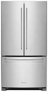 KitchenAid 25 Cu. Ft. French-Door Refrigerator with Interior Dispenser - Stainless Steel