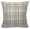 Kirk Accent Pillow – Blue, Taupe and Ivory