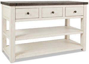 Madison Sofa Table - White