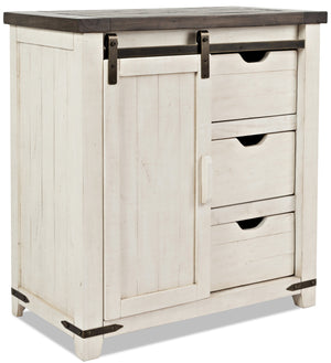 Madison Accent Cabinet - White