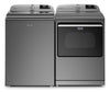Maytag 6.0 Cu. Ft. Smart Washer and 7.4 Cu. Ft. Smart Gas Dryer - Metallic Slate